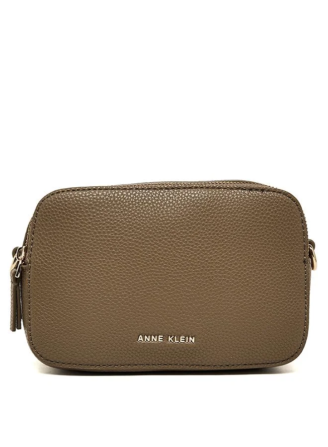Textured Zippered Camera Bag