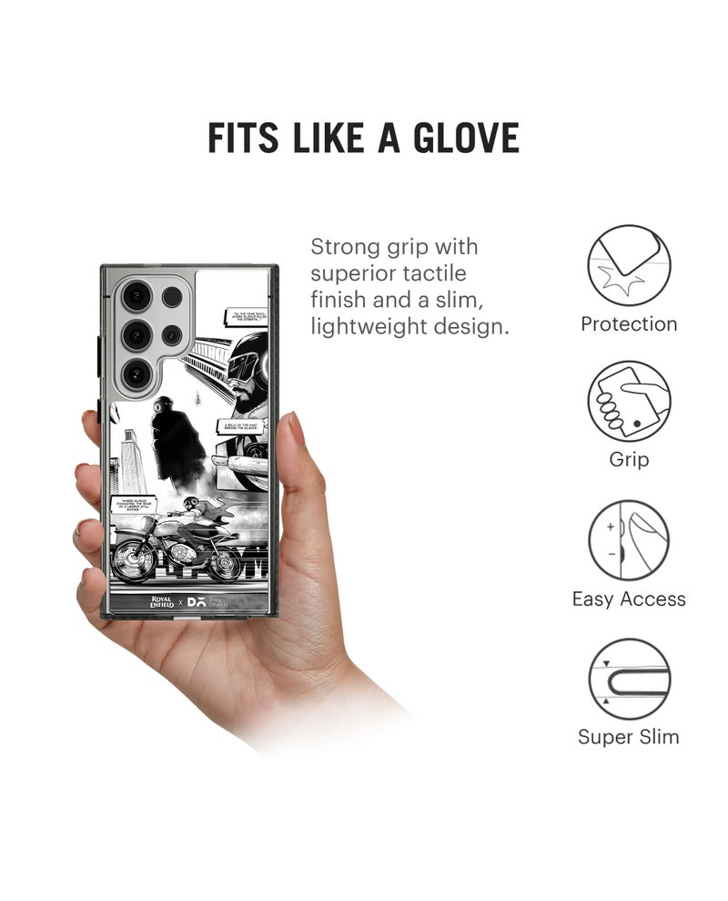 DailyObjects Case for Samsung Galaxy S24 UltraStride 2.0 Roar of A Legend Compatible with Magnetic Wireless Charging Slim Back Cover with Inner Magnetic Ring Shockproof - Image 5