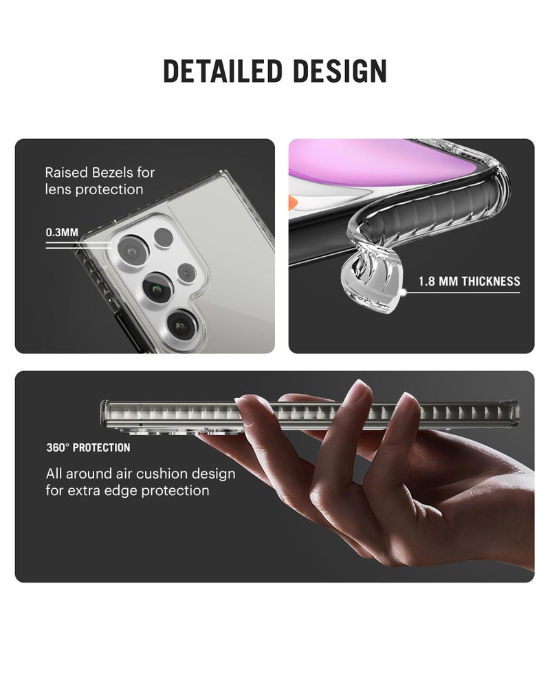 DailyObjects Case for Samsung Galaxy S24 UltraStride 2.0 Roar of A Legend Compatible with Magnetic Wireless Charging Slim Back Cover with Inner Magnetic Ring Shockproof - Image 4