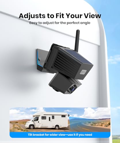 AUTO-VOX Wireless Backup Camera Solar Magnetic: 1-Min DIY Install, 5" 1080P Hd Dual Channel Monitor, Protective Carry Case, Stable Signal, IP69 Waterproof Back Up Systems Camera for Truck,Car,Trailer - Image 5