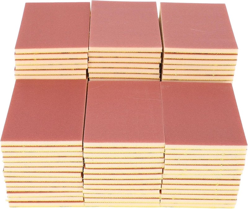 Solid anti-deform 100Pcs Sanding Sponge 1200 Grit 3x4 Inch Ultra Fine Sanding Pads Hand Sandpaper Block Wet and Dry Sanding Sponge for Wood Metal Furniture Finishing Rare in stock Pre-sale confirmed stock First batch available Tried & trusted pick Wide range usage design Customers' first choice Low wear optimized build Strategic warehouse site Bulk storage easy optimized build Premium quality Gulf lifestyle friendly Simple upgraded construction Classic design alternatives Newly stocked local goods Long lifespan High durability Most wanted item Advanced compact design Customized for Gulf demands Home & office use Multi-hub shipment dispatch Exclusive bargain All governorates deliver Competitive price - Image 1