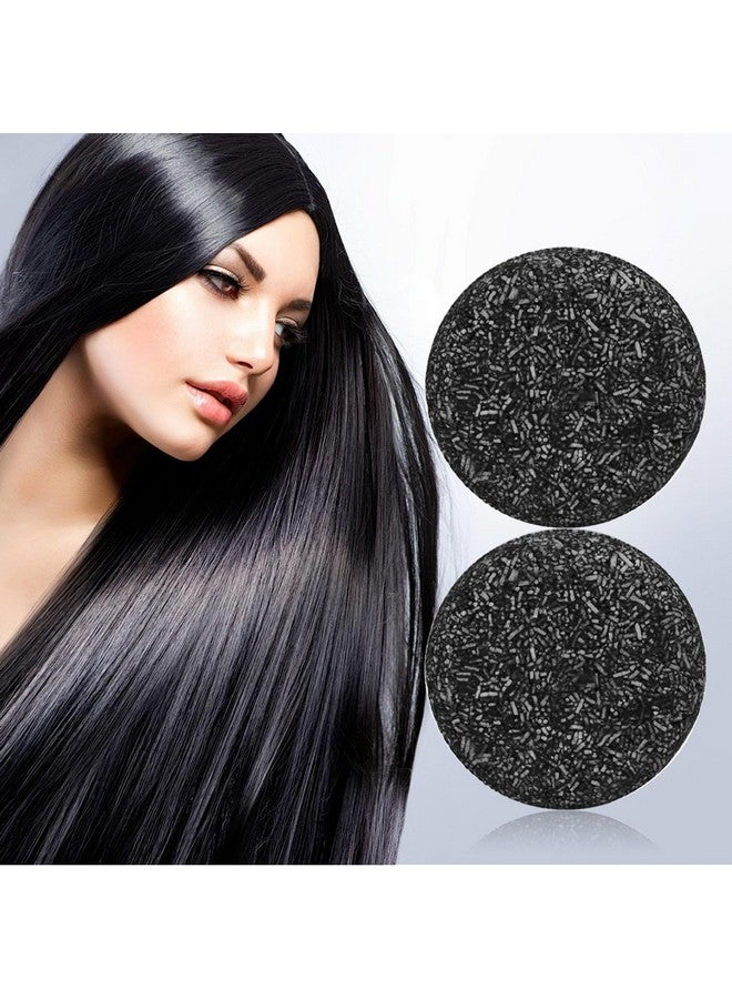 صابون شامبو للشعر الرمادي للجنسين، قطعتان من صابون تغميق الشعر الرمادي لتنظيف فروة الرأس بعمق، صابون شامبو للشعر الرمادي للرجال والنساء - Image 4