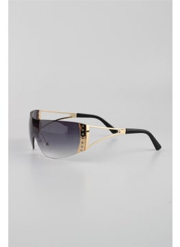 Silvio Monetti Black Gradient UV400 Filter Women's Sunglasses G24SMFJ3521R01  - Image 2