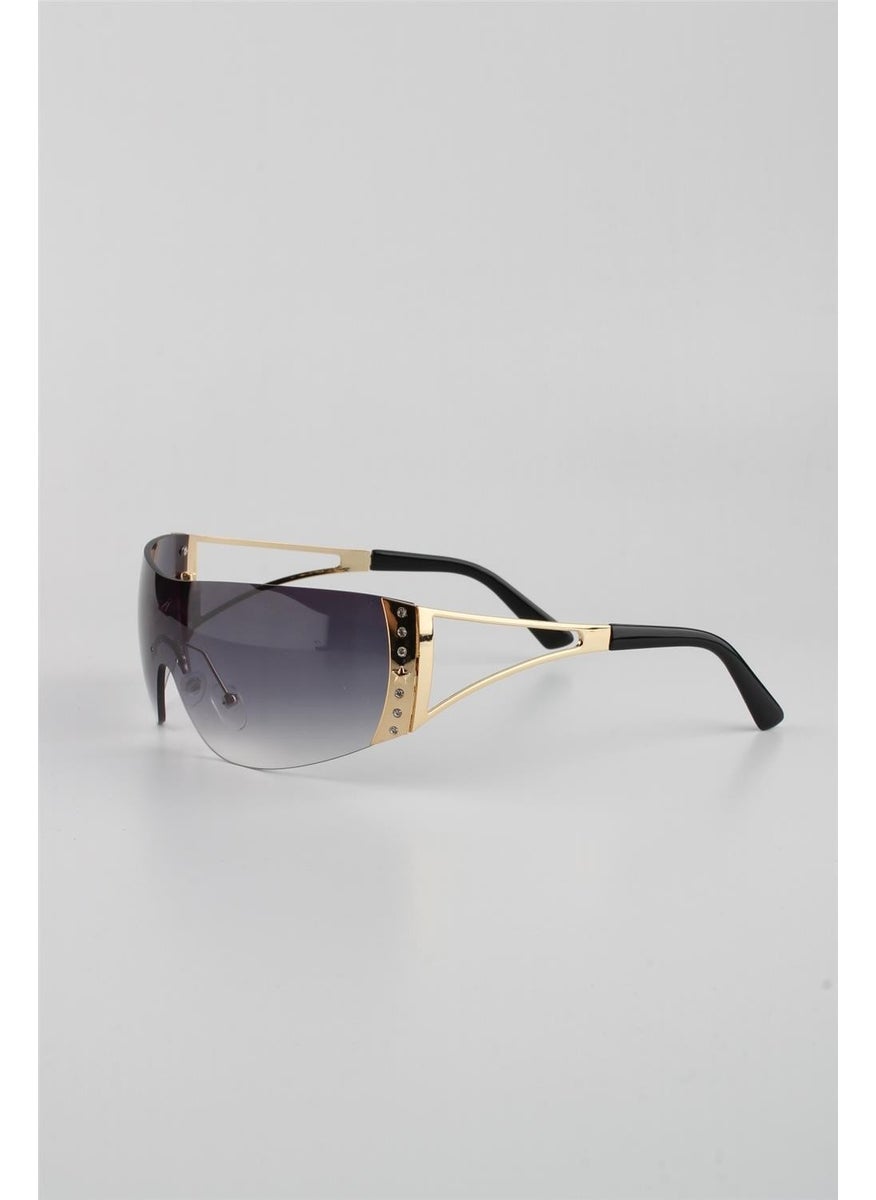 Silvio Monetti Black Gradient UV400 Filter Women's Sunglasses G24SMFJ3521R01  - Image 2