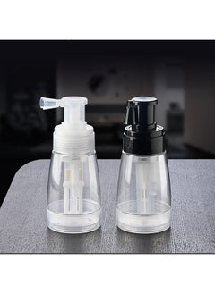 Aethland Aethland Powder Spray Bottle for Dry Shampoo, 2pcs Talc and Powder Applying Bottle, Refillable Hair Fiber Applicator for Hair Salon, Cleaning, Plants, Misting & Skin Care (180ml+180ml)  - Image 2