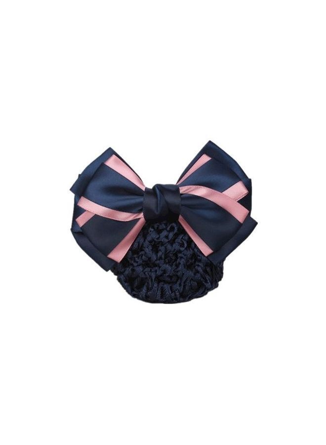 NIBEMINENT Butterfly Designed Hair Net Blue/Pink