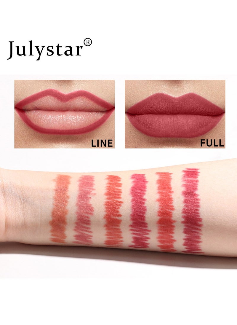 Julystar - Precision Matte Waterproof Lip Liner - Long-Lasting, Smudge-Proof Definition - Image 1