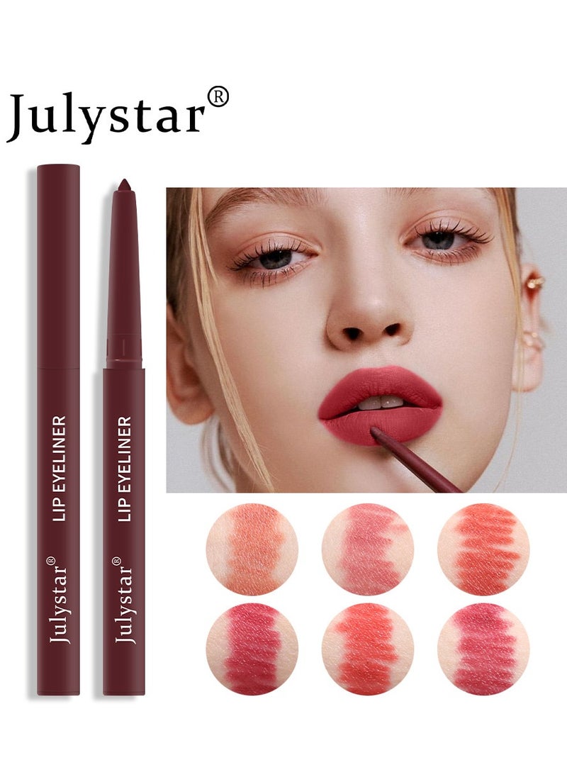 Julystar - Precision Matte Waterproof Lip Liner - Long-Lasting, Smudge-Proof Definition - Image 1