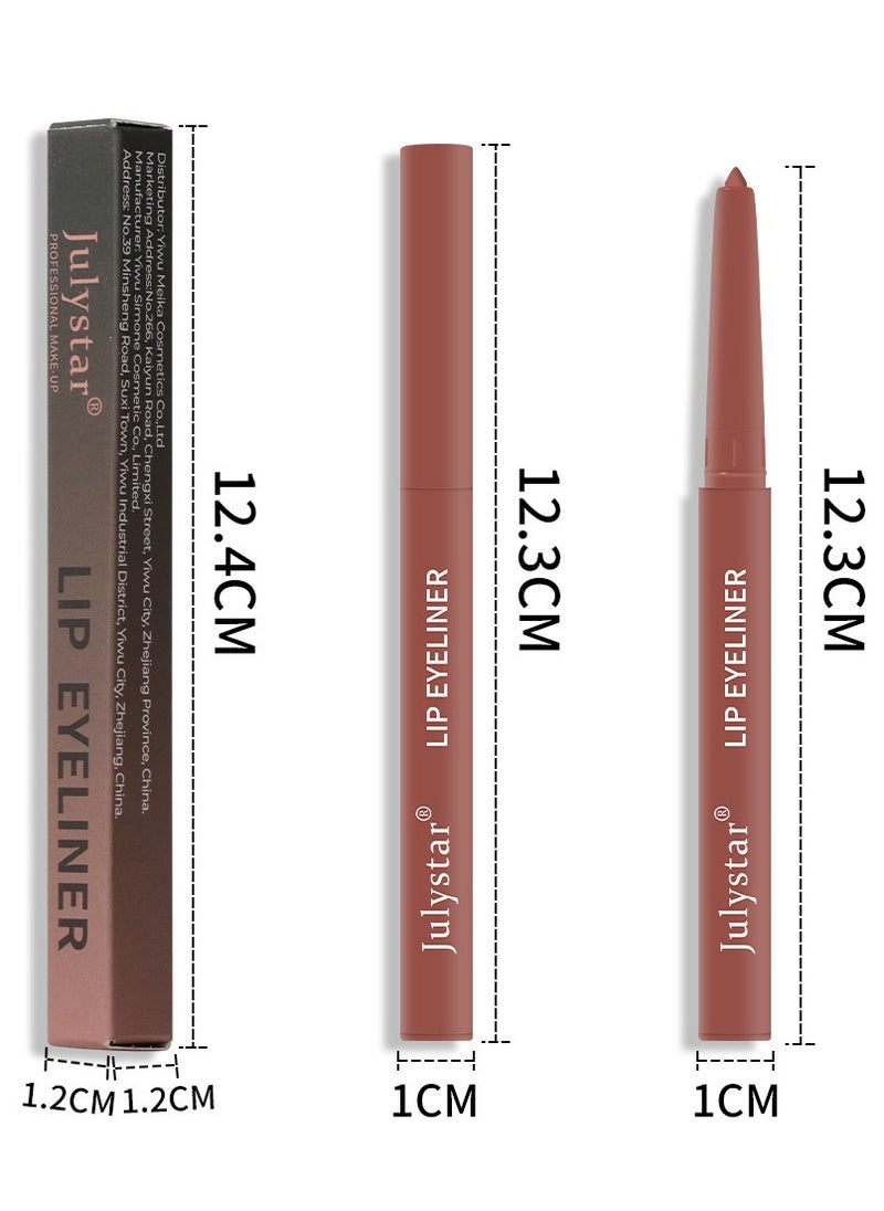 Julystar - Precision Matte Waterproof Lip Liner - Long-Lasting, Smudge-Proof Definition - Image 1