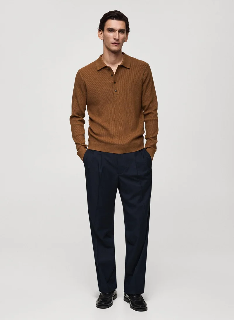 مانجو مان Antiguas Long Sleeve Regular Fit Shirt