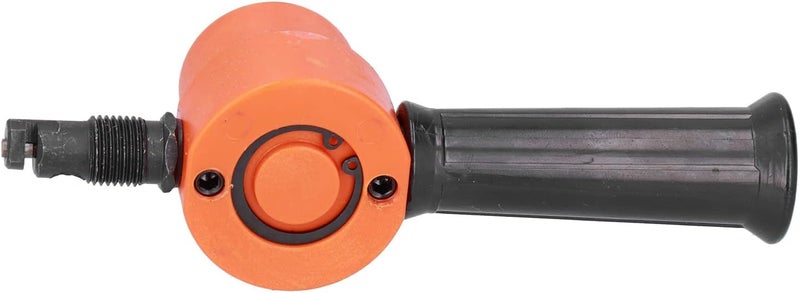 Double Head Nibbler 360 Degree Adjustable Metal Cutter Drill Attachment for Stainless Steel Iron Copper Aluminum Plastic Fiberboard DIY Home Construction Projects Orange Re - Image 5