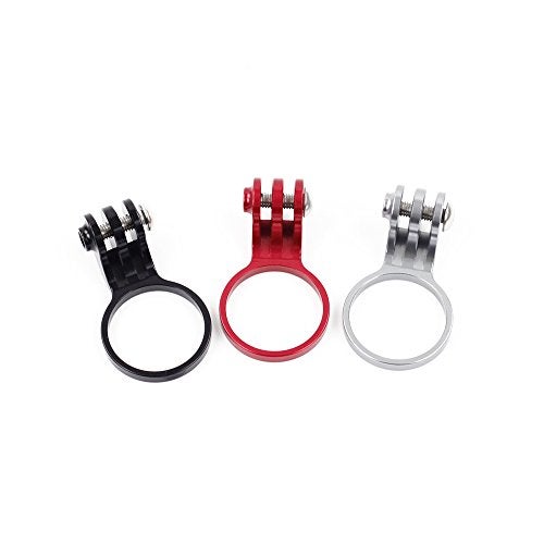 corki Silverock Bike Camera Stem Mount Light Holder 1-1/8 28.6mm for Go Pro Camera Flashlight - Image 4