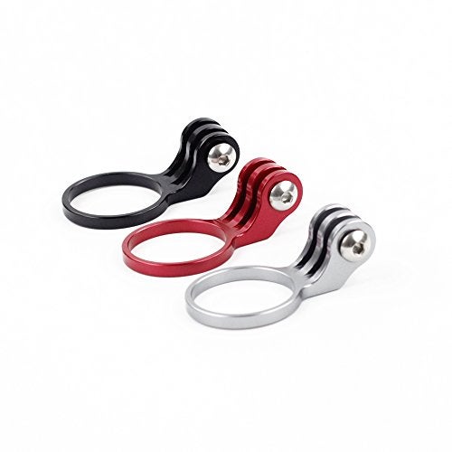 corki Silverock Bike Camera Stem Mount Light Holder 1-1/8 28.6mm for Go Pro Camera Flashlight - Image 2