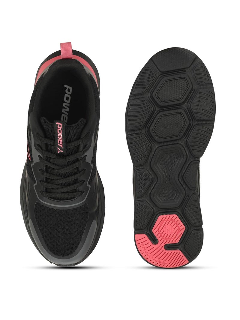 Power Women's N Walk MAX 3.0 E Black Sports Shoes - 7 UK (5396013) - Image 4