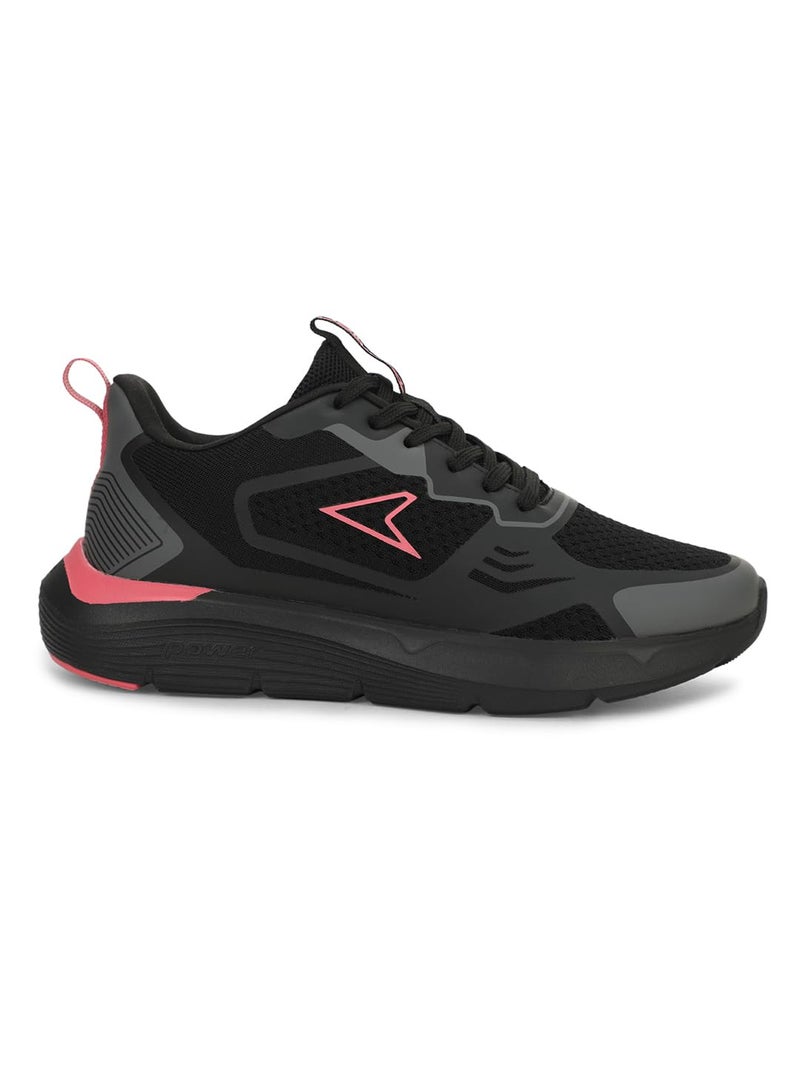 Power Women's N Walk MAX 3.0 E Black Sports Shoes - 7 UK (5396013) - Image 2