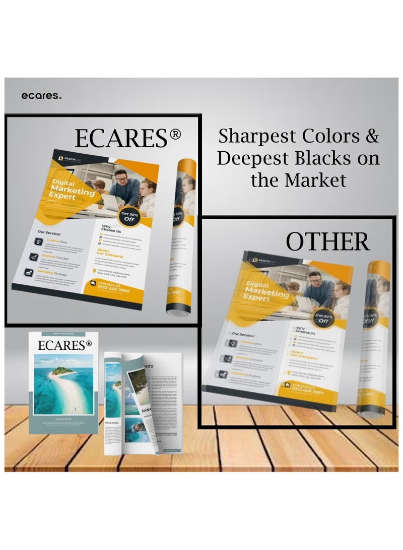 ECARES® 731M Magenta Toner Cartridge for Canon LBP-7100CN LBP-7110CW MF-8230CN MF-8280CW High Yield (MARGENTA). - Image 2