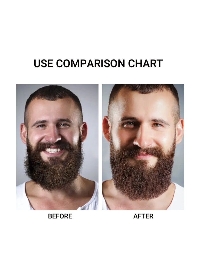 DELEVENTH DEleventh Korean Brand Sandalwood Beard Balm 60g / Vitamin E with Natural Oils and Waxes, Soften, Strengthen and Protect for Healthy, Nourishing Beard, Hydrate, Soften & Protect Your Facial Hair  - Image 4