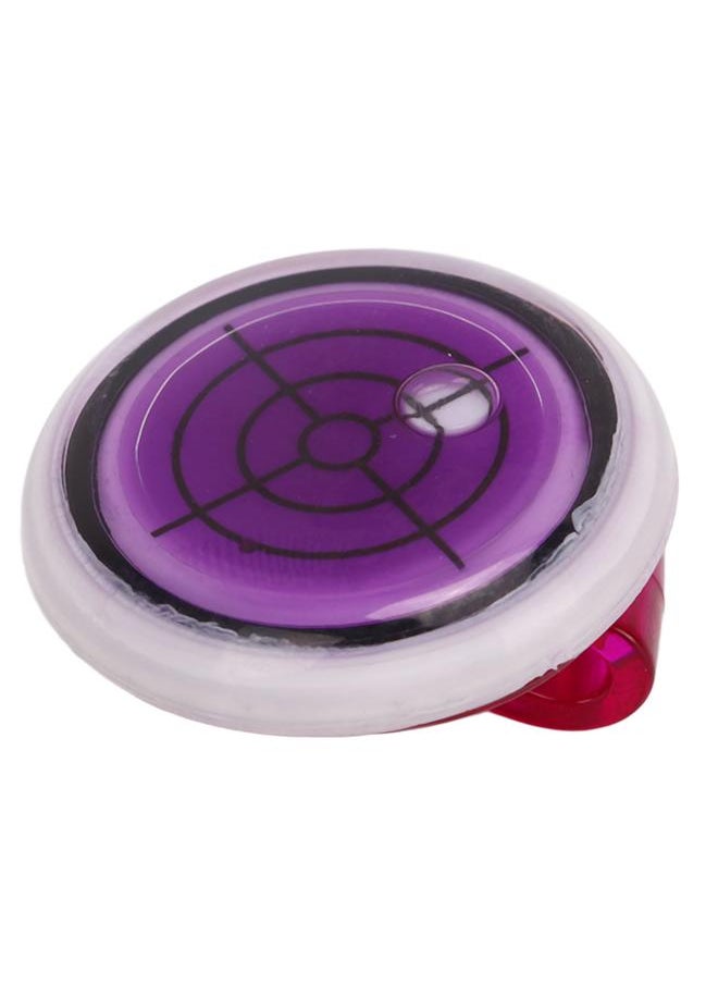 Thoraya - Magnetic Golf Hat Clip Level Mark Plastic Golf Ball Aming Marker Hat Clip Training Aids Accessories purple - Image 1