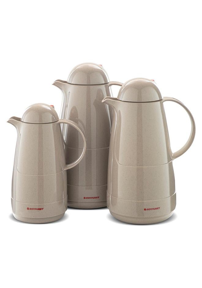 German Rotpunkt Thermos Glass 1/1 L Beige