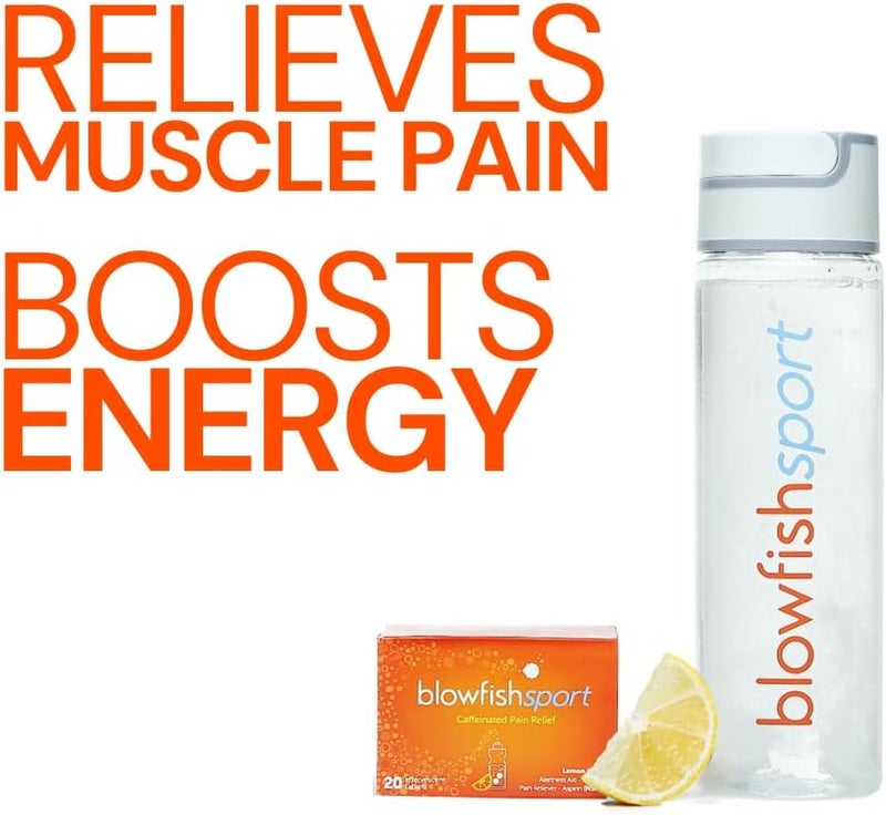 Blowfish Sport  2Pack  Pain Relief for Athletes  Eases Sore Muscles  Boosts Energy  Effervescent Formula Works Fast  Perfect for Morning Workouts - Image 4