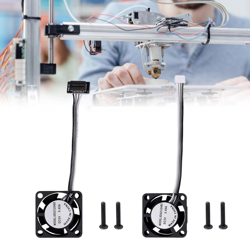 Cooling Fan 25x25x10MM 5V For X1 X1C P1S P1P Printer Hydraulic Part - Image 3