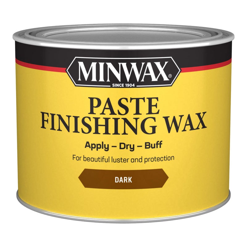 Minwax 786004444 Paste Finishing Wax, 1 Pound (Pack of 1), Dark, 16 Ounce - Image 1