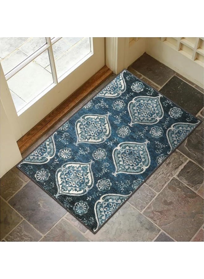 آنا سجادة دخول منزلية مقاومة للانزلاق وامتصاص الماء مصنوعة من كريستال الفراء - Image 1