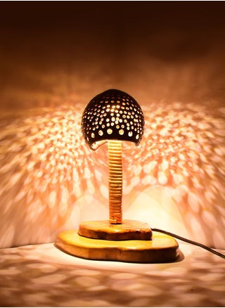 Coconut Shell Table & Desk Lamp Shade Mushroom Style - pzsku/Z1D8710E30E89DF1D9692Z/45/_/1689598160/f5e1b554-15d9-4d5d-a44e-39fa49dc7f66