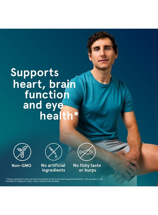 Puori Omega 3 Fish Oil - Ultra Pure 2000mg - 120 Softgels - Heart, Brain and Eye Health Supplement - Burpless, IFOS Certified, Non-GMO Capsules - O3 - 2000mg EPA 1250mg DHA 500mg - Image 5