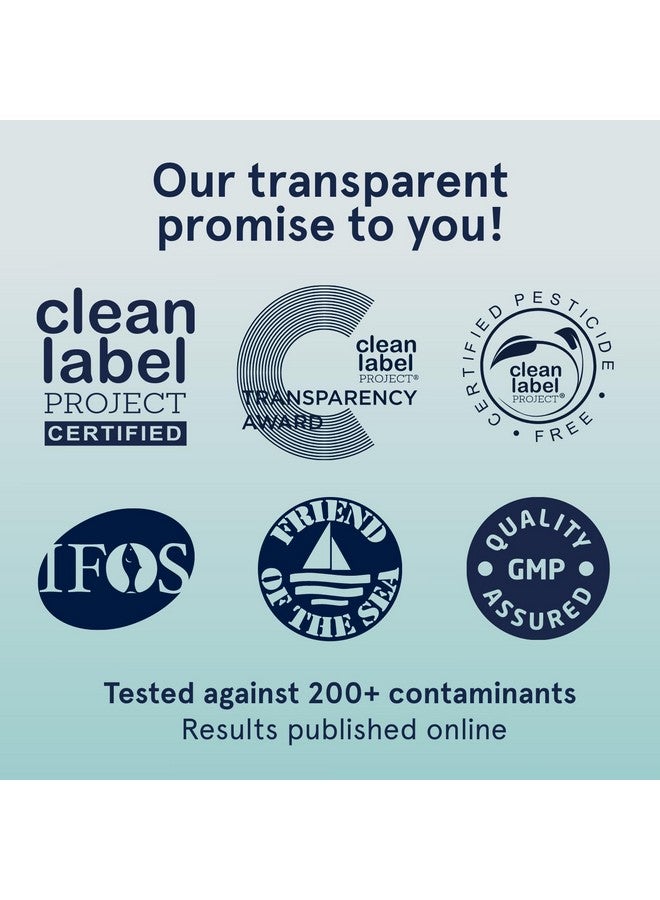 Puori Omega 3 Fish Oil - Ultra Pure 2000mg - 120 Softgels - Heart, Brain and Eye Health Supplement - Burpless, IFOS Certified, Non-GMO Capsules - O3 - 2000mg EPA 1250mg DHA 500mg - Image 2