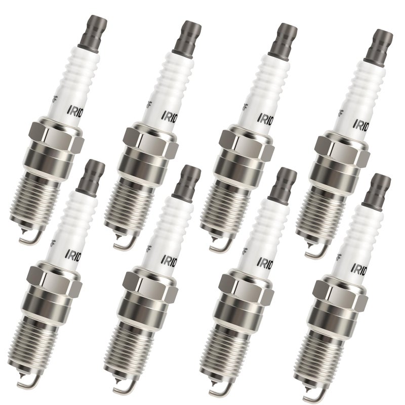 Iridium Spark Plugs 8 Pack 7164 TR55IX Compatible with 19972010 Ford F150 V8 46 54 Ford Expedition Explorer Mustang Cadillac Chevy GMC Lincoln Buick Mercury Vehicles  4181L