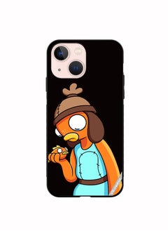 VR CREATIVE Protective Case Cover For Apple iPhone 14 Funny Fishstick Design Multicolour  - Image 1