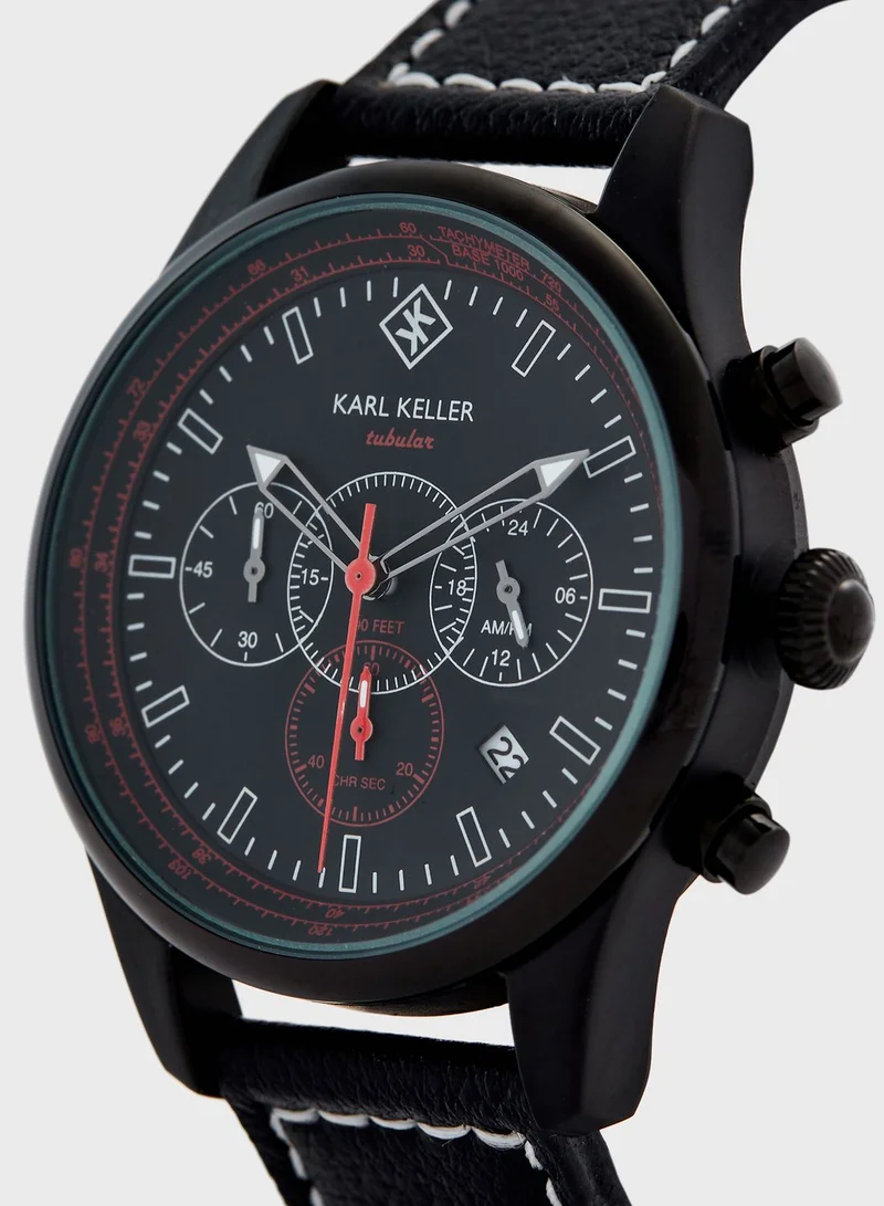 KARL KELLER Tubular Chronograph Analog Watch