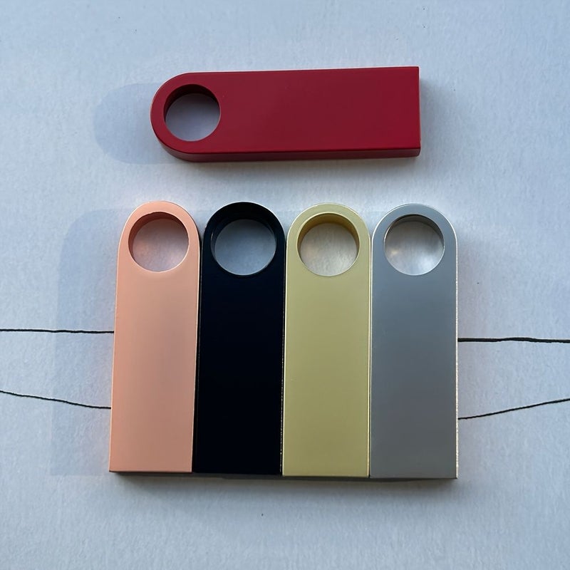 5pcs 128MB Mini USB Flash Drive Metal Pen Portable Memory Stick - Image 4