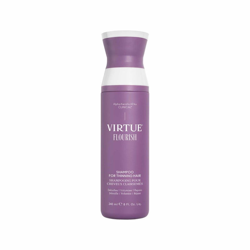 Virtue Flourish Shampoo for Thinning Hair Detoxifies Volumizes Repairs Thinning Hair