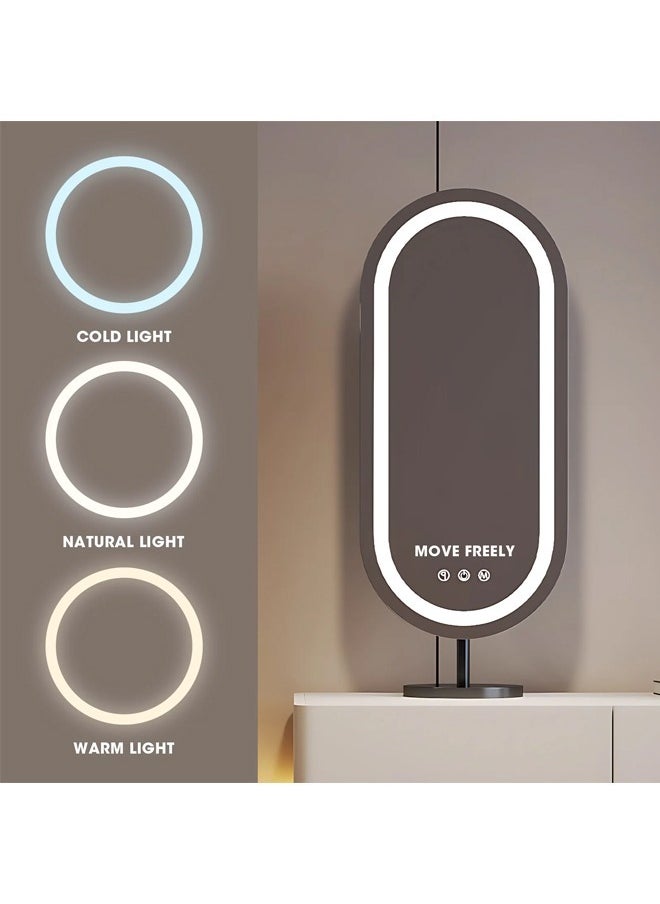 NKX Dressing Table with LED Mirror & Shoe Changing Stool  - Image 2