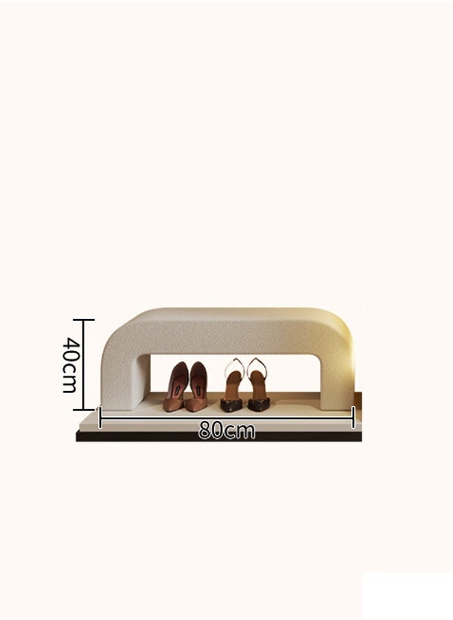 NKX Dressing Table with LED Mirror & Shoe Changing Stool  - Image 3
