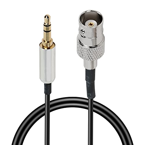 MEIRIYFA BNC to 3.5mm Coaxial Power Audio Cable, BNC Female to 1/8" TRS Stereo Male Plug 1.2Ft - Image 5