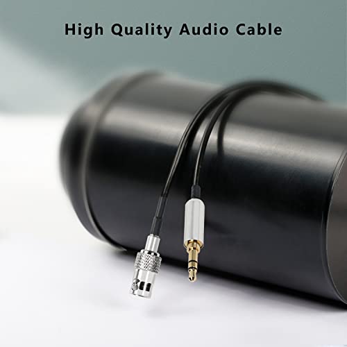 MEIRIYFA BNC to 3.5mm Coaxial Power Audio Cable, BNC Female to 1/8" TRS Stereo Male Plug 1.2Ft - Image 4
