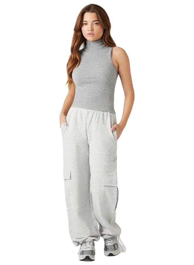 FOREVER 21 Seamless Sleeveless Turtleneck Top - Image 1