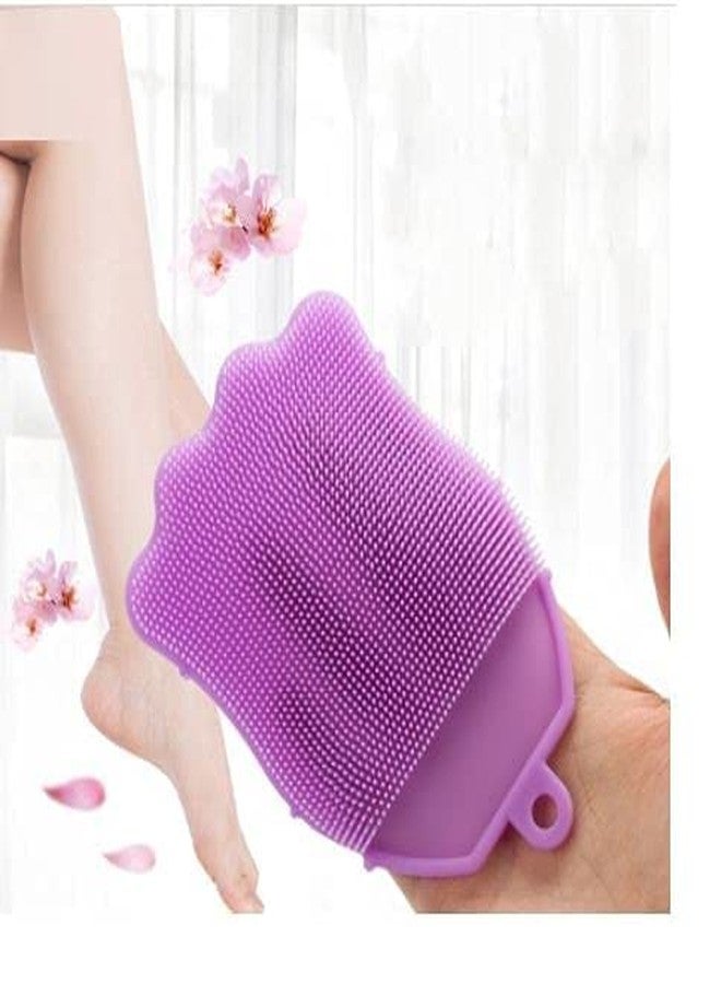DRODRM Scrubber Silicone Shower Scrub Body Bath Soft Brush Skin Cleaning Bath Glove Anti Cellulite Shower Brush Skin Cleansing Brush - Image 4