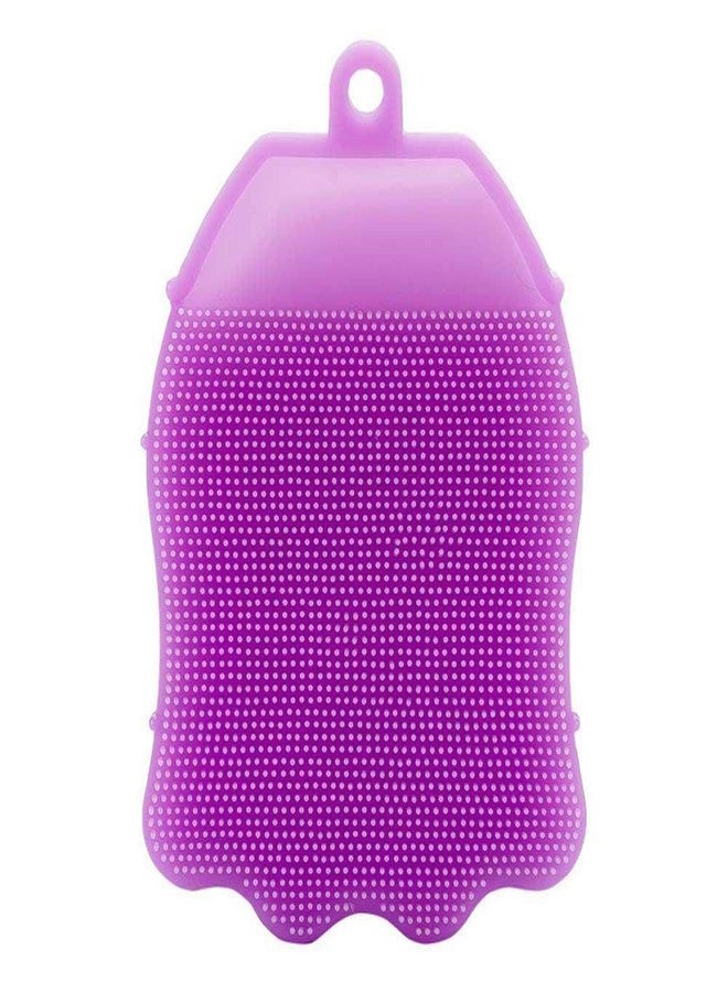 DRODRM Scrubber Silicone Shower Scrub Body Bath Soft Brush Skin Cleaning Bath Glove Anti Cellulite Shower Brush Skin Cleansing Brush - Image 1