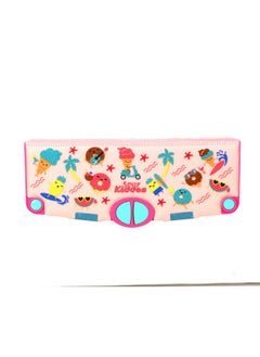 SMILY KIDDOS Smily Kiddos Pop Out Pencil Box Summer Theme Multifunction Stationery Organizer Box Pop Up Fun Plastic Pencil Case…  - Image 1