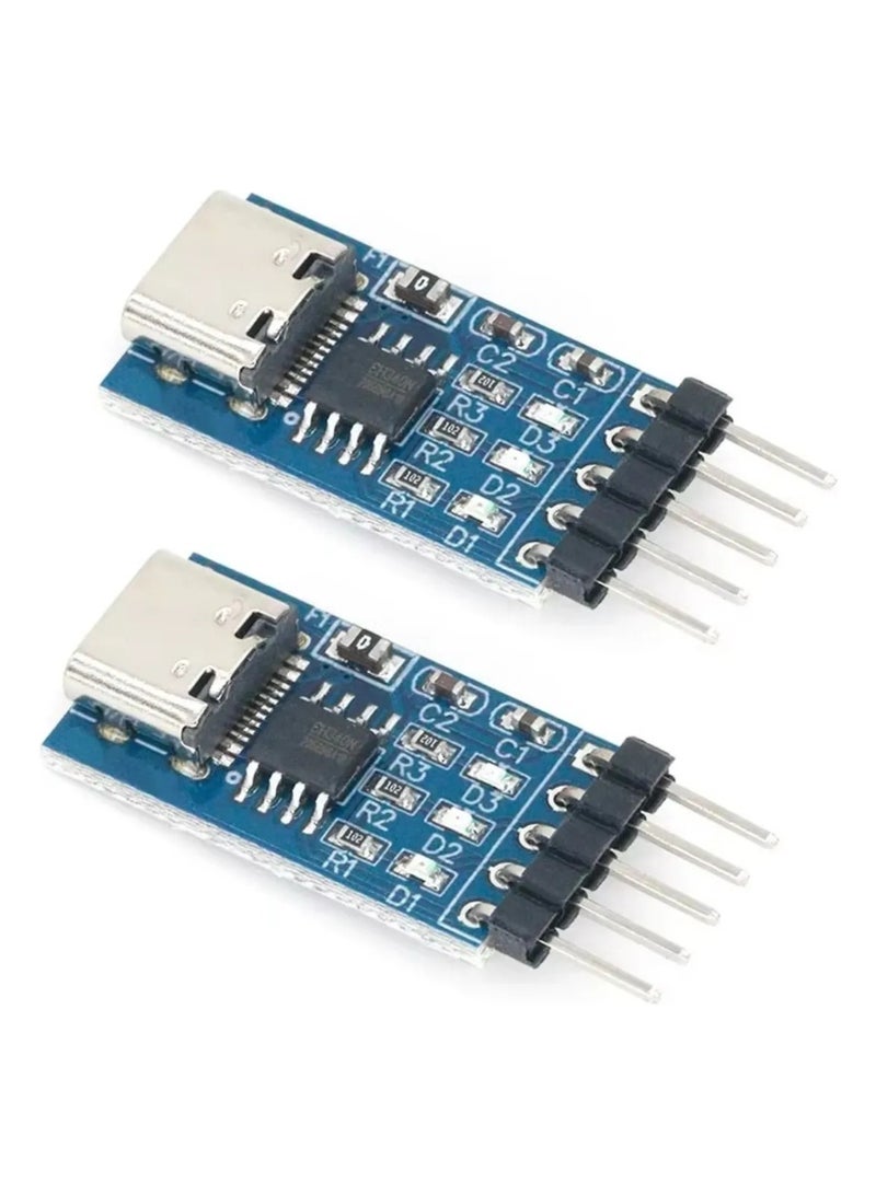 2pcs USB-C TTL Module CH340N - MCU Programming & Debugging Tool - Image 1