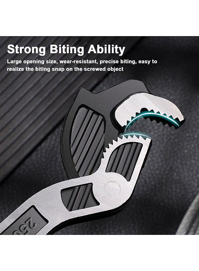 Multifunctional Wrench 40CR Chromium Vanadium Steel Self-Adjusting Wrench Quick Opening Tube Universal Wrench Combination Tool Kit  - Image 3