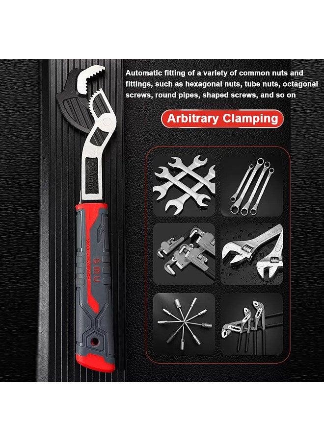 Multifunctional Wrench 40CR Chromium Vanadium Steel Self-Adjusting Wrench Quick Opening Tube Universal Wrench Combination Tool Kit  - Image 4