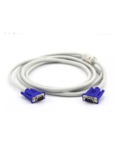 Taimi Vga Cable15 Pin Male To Male For E Computer Laptop And Led White 1.5 Meter  - Image 2