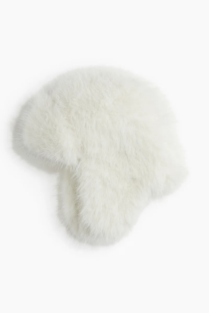 H&M Fluffy Earflap Hat