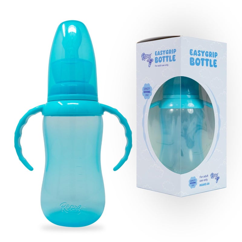 Rearz Blue Easy Grip Adult Drinking Aid Cup Adaptive Living  BPA Free - Image 1