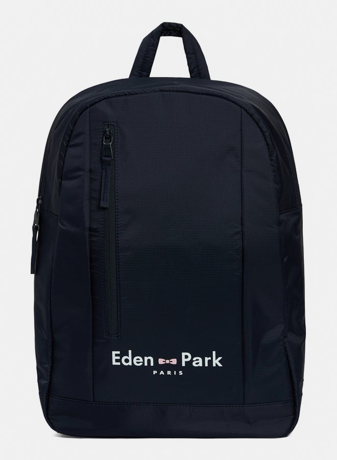Eden Park Eden Park Logo Navy Blue Backpack  - Image 3